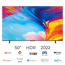 TCL 50P635 4K Ultra HD 50&quot; Google Smart LED TV with Satellite Receiver