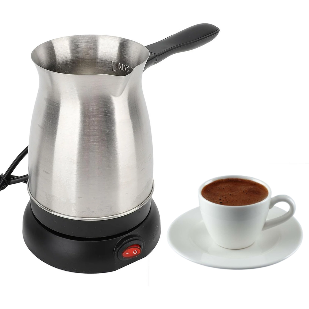 Electric Cordlless Coffe Maker Cezve 6 cups