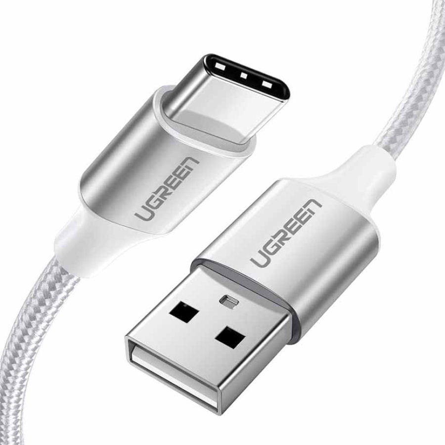 Ugreen Charging Cable US288 TYPE-C 2m 60133 3A - Silver