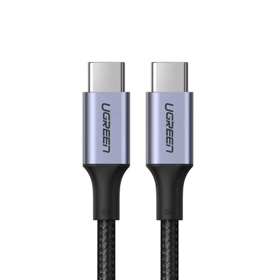 Ugreen US316 USB-C to USB-C Cable PD Fast Charging 1m 100W Cable - Black 70427B