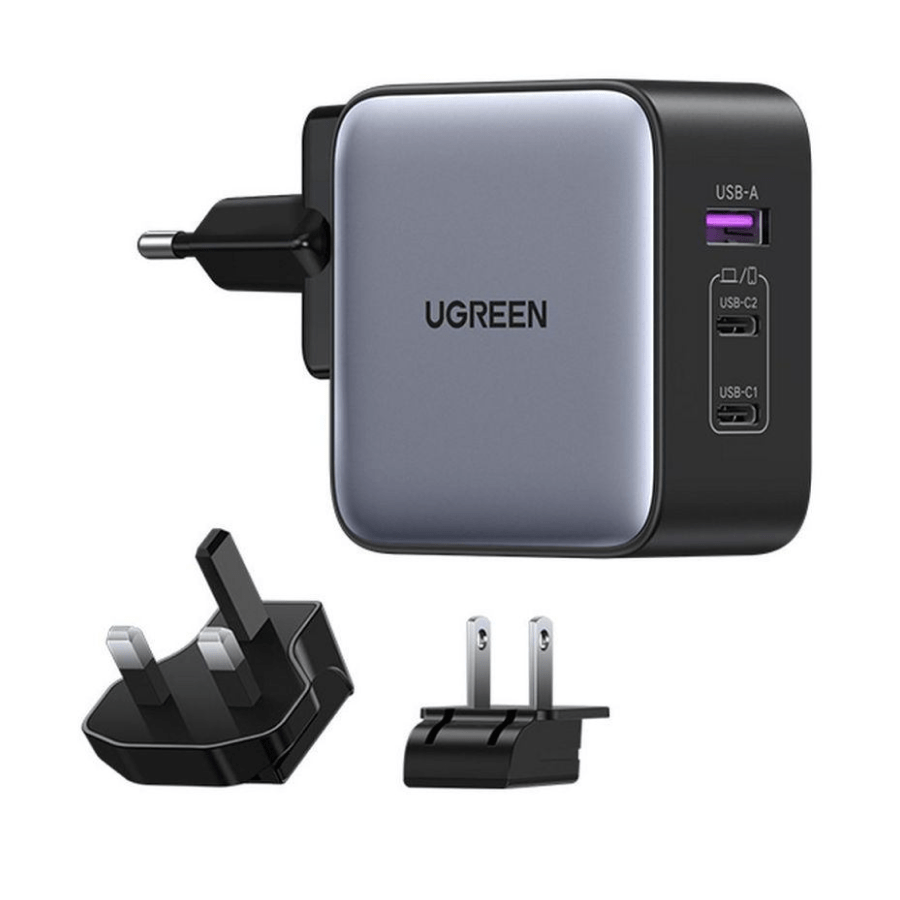 Ugreen CD296-90409 Nexode 3-Port PD Gan Fast Charger 65W