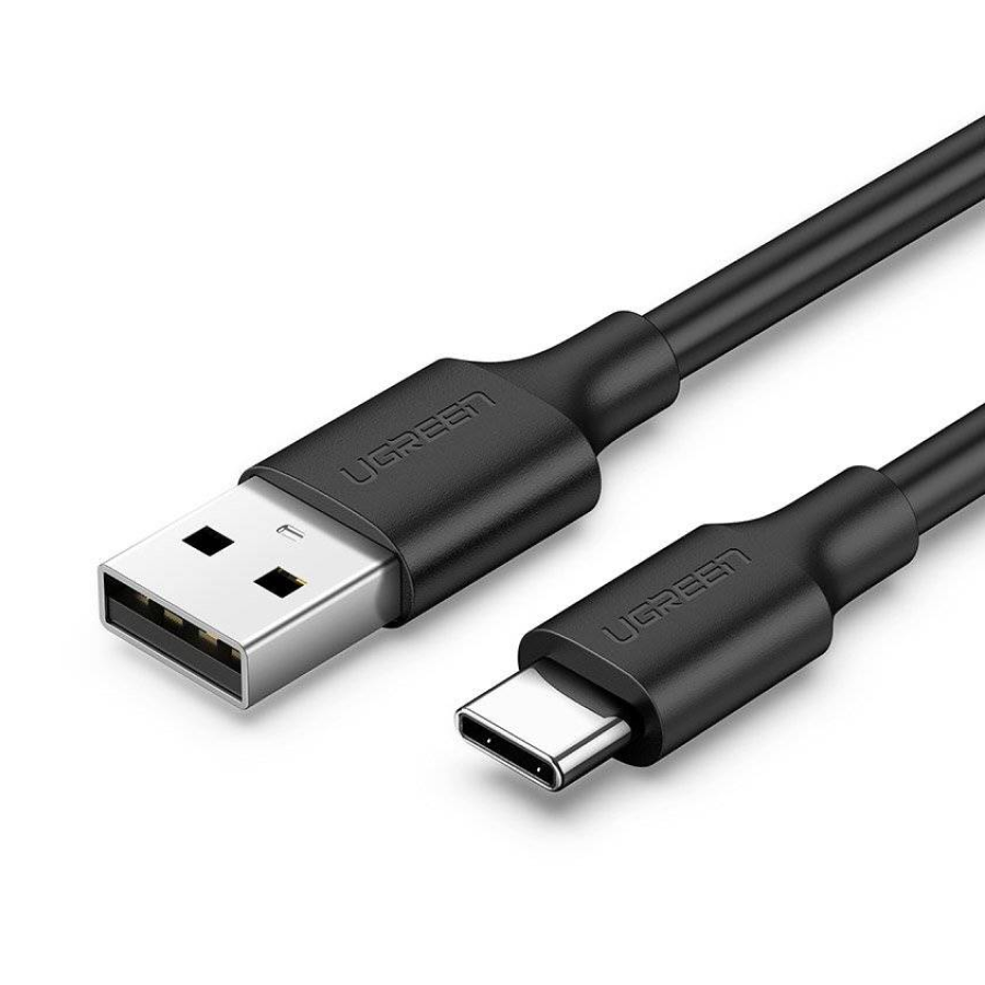 Ugreen US287-60116 USB-A Hızlı Şarj Kablosu 3A 1M - Siyah