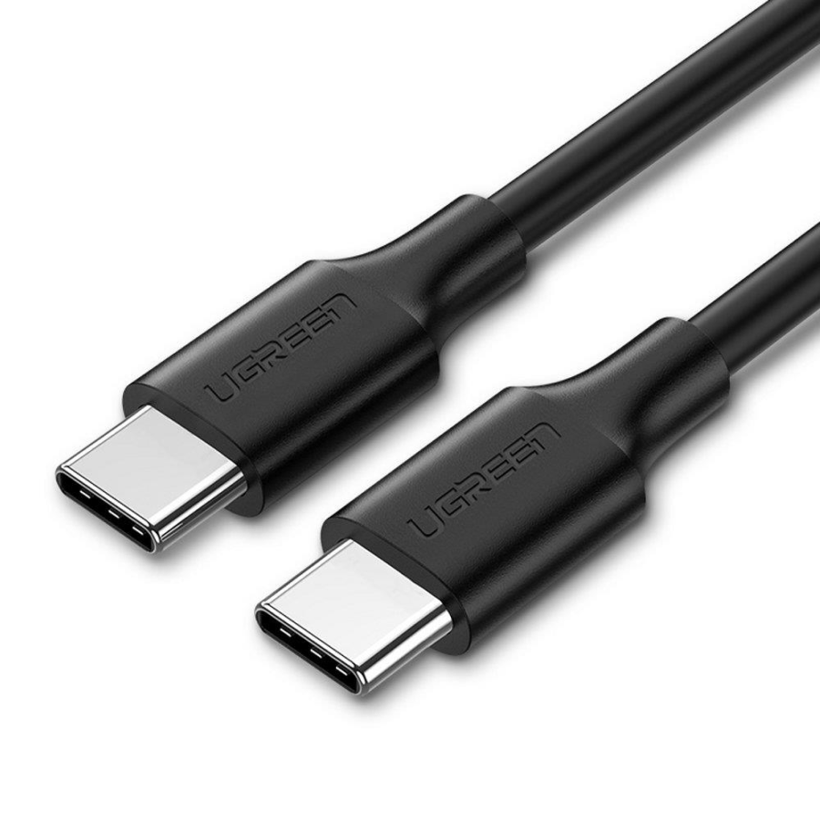 Ugreen US286-10306 USB-C to USB-C PD Hızlı Şarj Kablosu 60W 2M - Siyah