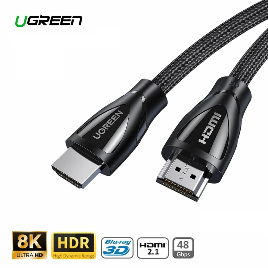 Ugreen 2m HDMI Kablo - Siyah HD140-80403B