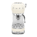 Smeg ECF02CREU Espresso Manual Coffee Machine - Cream