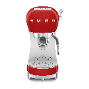 Smeg 50s Style ECF02RDEU Espresso Manual Coffee Machine