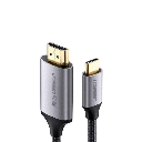 Ugreen MM142-50570 USB-C to 4K HDMI Kablo - 1.5m - Grey