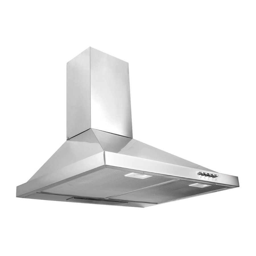 Luxell DP6 X Inox Wall Mounted Hood