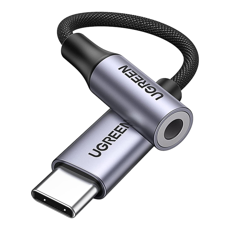 Ugreen USB-C to 3.5mm Jack Cable  (AV161-80154B)