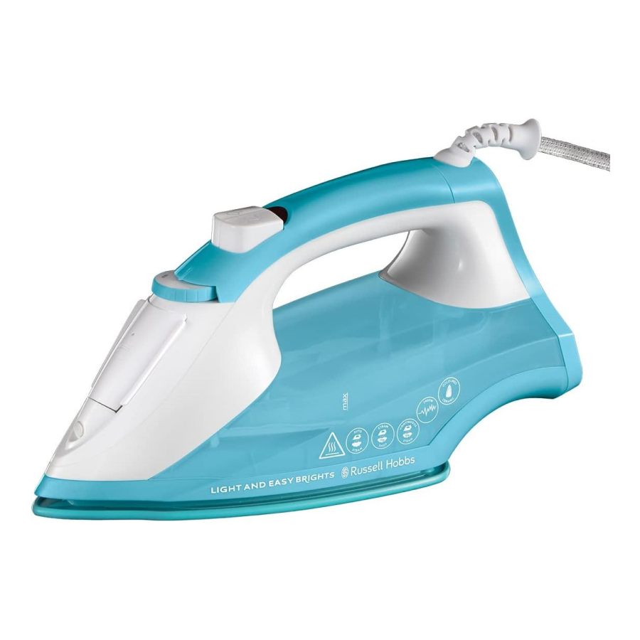 Russell Hobbs Light and Easy Brights Steam Iron 2400W, 0.24L Water | 26482