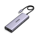 Ugreen 5-in-1 USB C HUB 3xUSB-A 3.0 + USB-C 100W PD + 4K HDMI - Gray