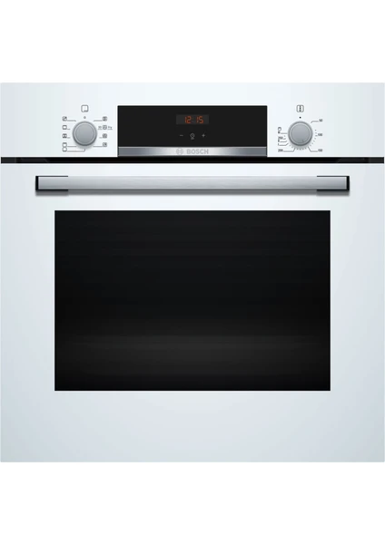 Bosch Seri-4 Turbo Ankastre Fırın HBF534EW0Q Beyaz