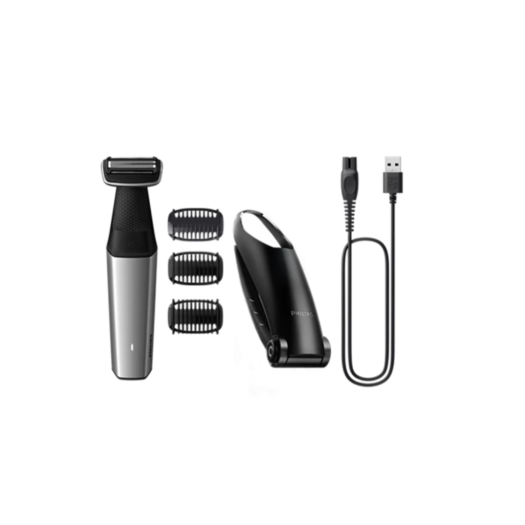 Philips BG5021 15 Series 5000 Bodygroom Silver And Black