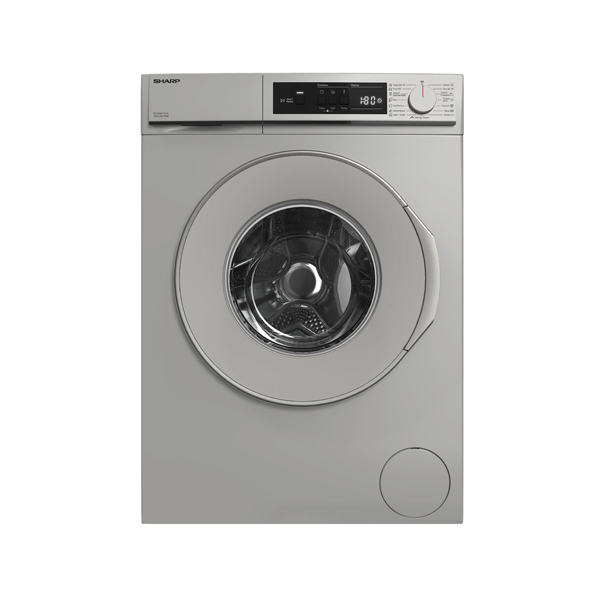 Sharp 7Kg 1200RPM Inox Çamaşır Makinesi HFA7121IDEE
