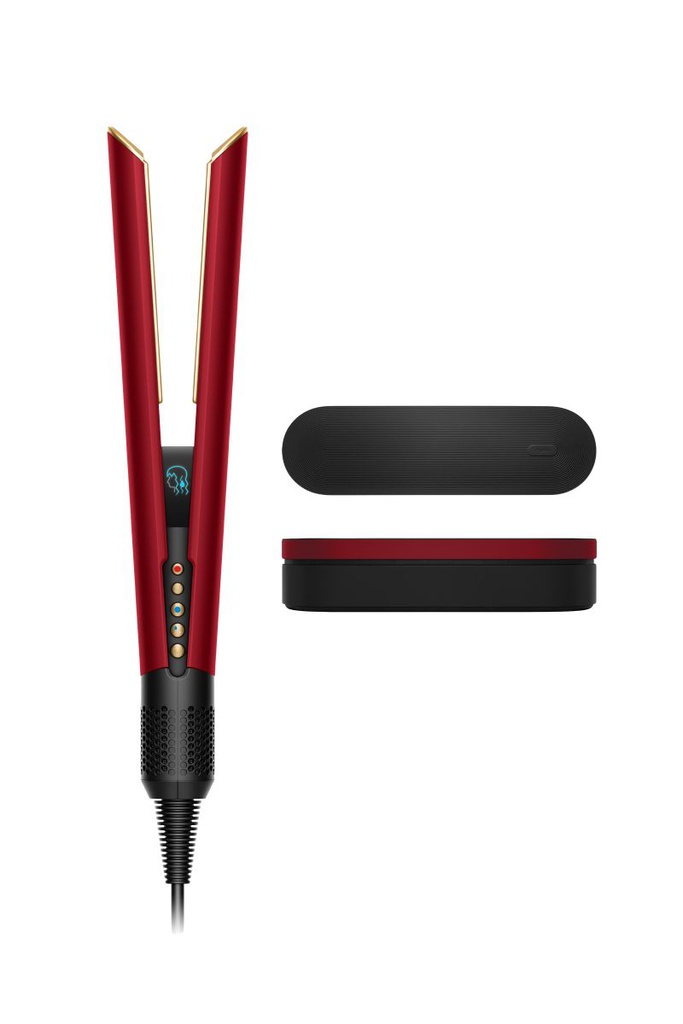 Dyson Airstrait HT01 Hair Straightener Red Velvet/Gold