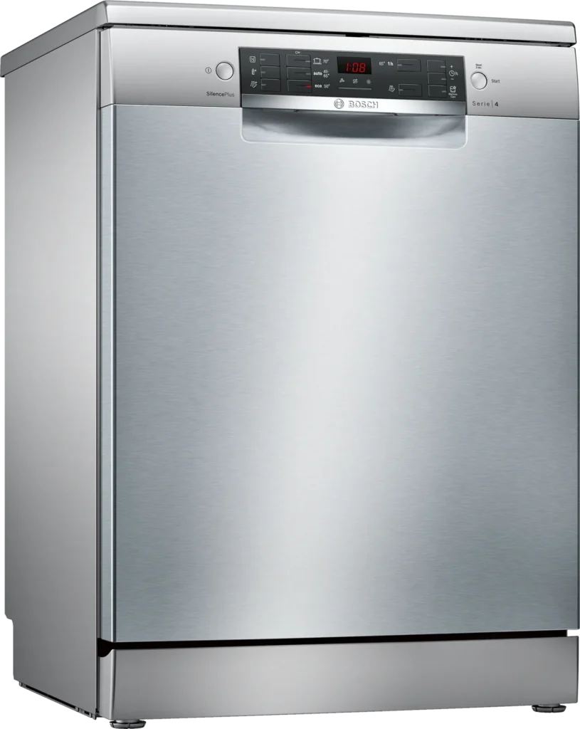 Bosch Seri 4 Bulaşık Makinesi 60cm Gümüş - SMS4IKW51Q