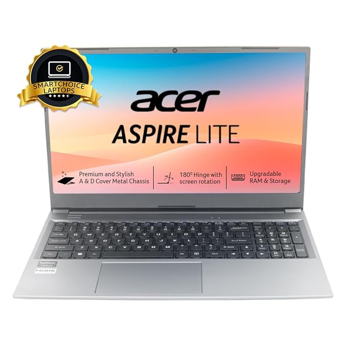 Acer Aspire 3 15.6&quot; Full HD IPS Display 8GB Ram 512GB SSD AMD Ryzen 3 7330U Laptop-Silver