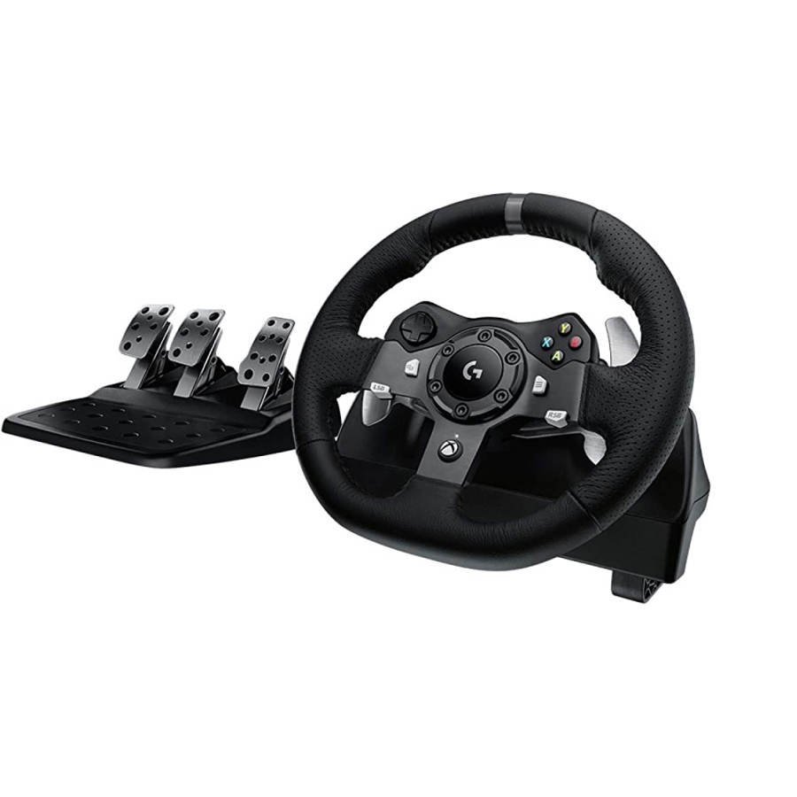 Logitech G920 Driving Force Racing Wheel - Microsoft Xbox One &amp; PC