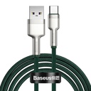 Baseus Cafule Metal 40W 1m Type-C Cable Green