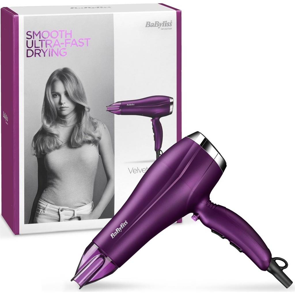 BaByliss 5513U Velvet Orchid 2300W Hair Dryer