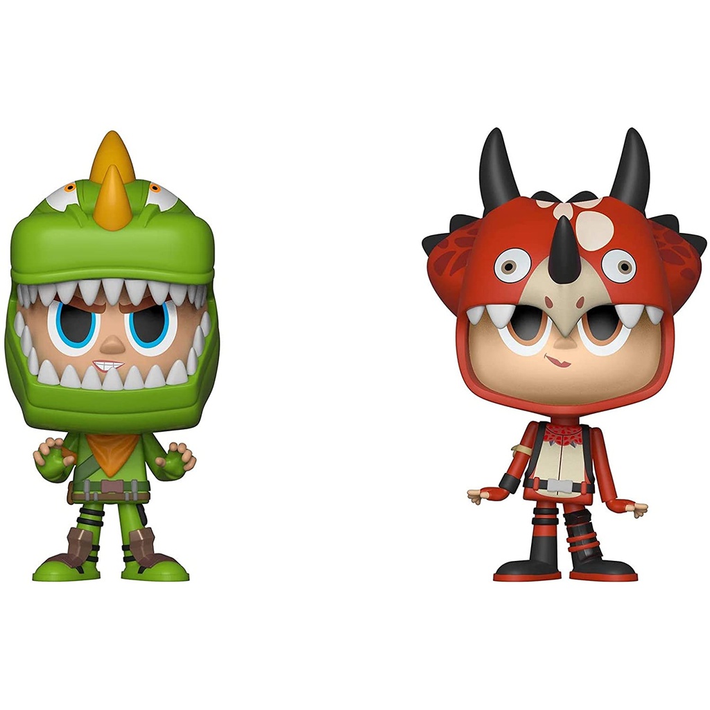 FUNKO 238916 Funko - Vynl: Fortnite 2 Pack - Rex &amp; Tricera Ops POP! Vinyl 1.00