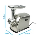 ElectrIQ EIQMEATG 1800W Electric Meat Grinder