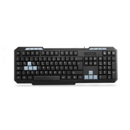 [SEG022] Everest KB-700 Black USB Q Multimedia Keyboard