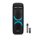 Mikado MD-240KP 12V7.5AH Black Usb+FM+Tf Card+BT Supported LED Lighted Wireless Microphone Teacher/Meeting Amplifier