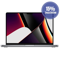 [MAC0081] Apple MacBook Pro M1 Pro chip: 14&quot; Retina Display, 16GB RAM, 512GB ​​​​​​​SSD​​​​​​, Space Grey MKGP3LL/A, 2021