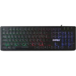 [SEG450] Everest KB-120 Sleek Black USB Rainbow Illuminated Q Gaming Gaming Keyboard