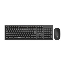 [SEG449] Everest KM-2510 Black Wireless Q Multimedia Keyboard + Mouse Set