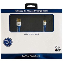 [CABLE09] IMP 4M Braided Fast Charge &amp; Play Cable /PS5