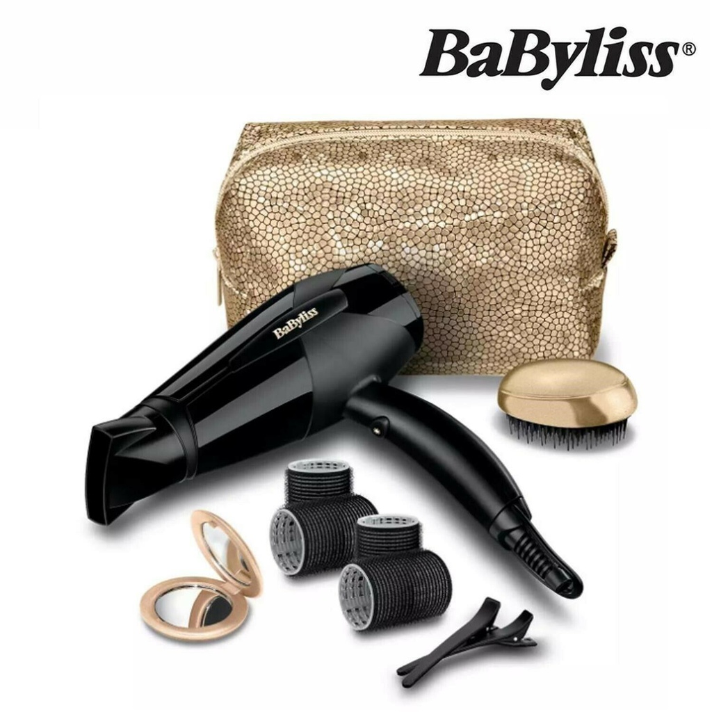 BaByliss 5571CPU Hair Dryer Gift Set Lightweight