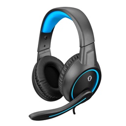 [SEG495] Snopy SN-GX1 ERGO Black / Blue 3,5mm Gaming Gaming Headset with Microphone