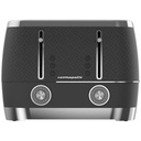 Beko TAM8402B Cosmopolis Retro Black 4-Slice Toaster