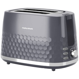 [URUN01360] Morphy Richards 220033 Hive 2 Slice Toaster - Grey
