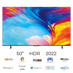 [TCLTV0029] TCL 50P635 4K Ultra HD 50&quot; 127 Ekran Uydu Alıcılı Google Smart LED TV