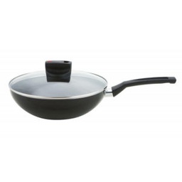 [URUN00417] Prestige 22049 Non-stick Safecook 26cm Aluminium Covered Stirfry Wok