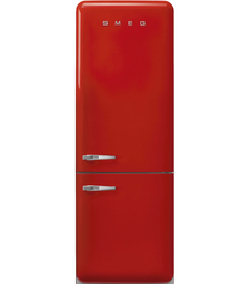 [URUN01524] Smeg FAB38RRD5 Free standing refrigerator Bottom Mount Red 50's Style Aesthetic