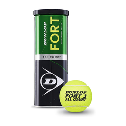 [DW0022] Dunlop Fort All Court Tennis Ball (Pack of 3) DL601315