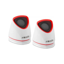 [SEG119] Mikado MD-158 2.0 White USB Speaker