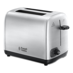 [URUN00538] Russell Hobbs 24081 Compact Bread 2 Slice Toaster Brushed 