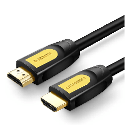 [ugreen0010] Ugreen 5m 4K HDMI Kablo - Siyah/Sarı HD101-10167