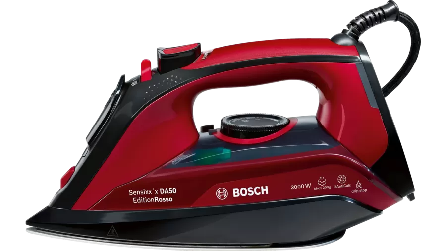 BOSCH Steam iron Sensixx'x DA50 EditionRosso 3000 W - TDA503011P
