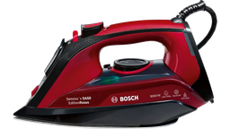 [BOSCH050] BOSCH Steam iron Sensixx'x DA50 EditionRosso 3000 W - TDA503011P