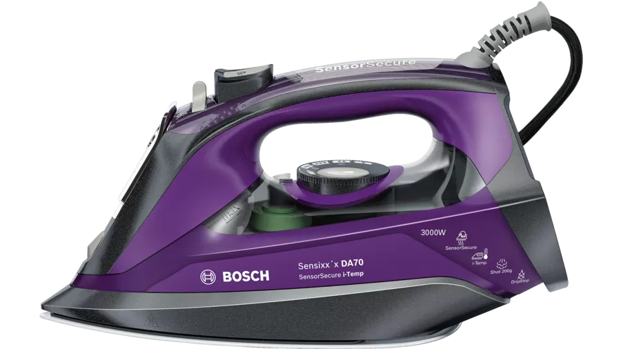 BOSCH Buharlı ütü Sensixx´x DA70 i-Temp 3000 W – TDA703021I