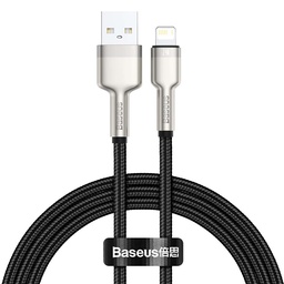 [BASE00144] Baseus Cafule Metal Lightning Cable 2.4A 1m Black