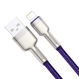 [BASE00150] Baseus Cable Cafule Metal USB - Lightning 2m 2.4A Purple