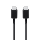 Samsung cable USB-C - USB-C black 1m EP-DA705BBE