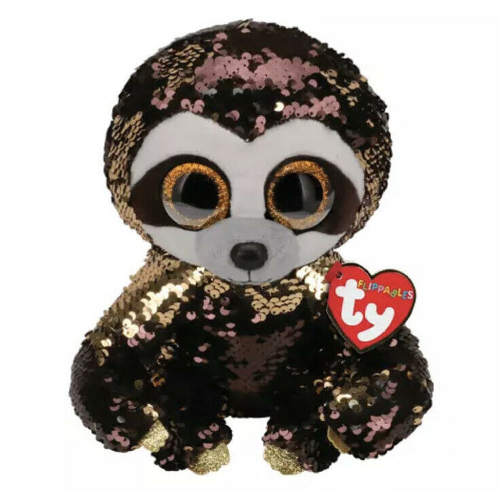 235887 Ty - Beanie Boos - Flippables Dangler Sloth (15cm)